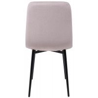 Стул Алвест AV 406-N бежевый бархат/черный купить в Минске